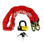 Kryptonite New York Fahgettaboudit Chain 1415 New York Disc Lock (Weight 1525 Lbs)