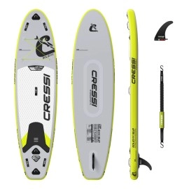 Cressi Isup Complet Set - Inflatable Stand Up Paddle Board Set Complete With All Necessary Accessories For Use And Transport, Unisex Adult