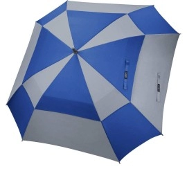 G4Free Extra Large Golf Umbrella 62/68 Inch Vented Square Umbrella Windproof Auto Open Double Canopy Oversized Stick Umbrella