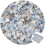 456 Pcs Natural Chip Stone Beads, 5-8Mm Irregular Multicolor Gemstones Loose Crystal Healing Opalite Rocks With Hole For Jewelry Making Diy Crafts
