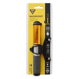 Topeak Racerocket-Gold Pumps-Mini Adult Unisex, Not Applicable