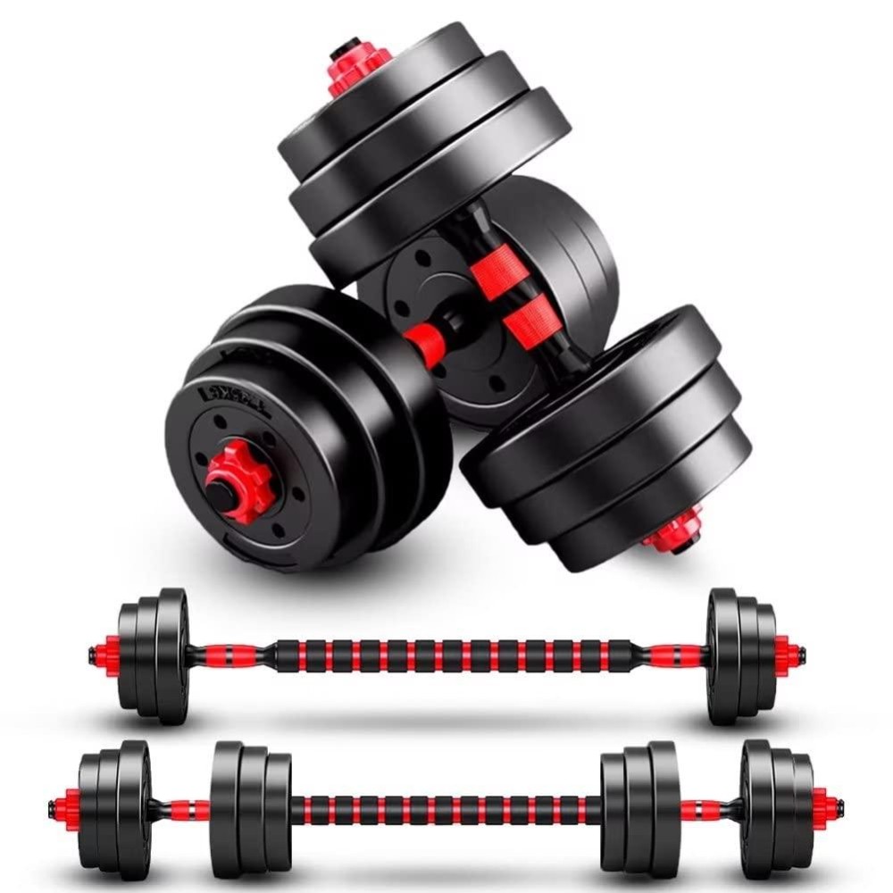Bcbig Adjustable-Dumbbells-Sets,Free Weights-40Lb(20Lb*2) Dumbbells Set Of 2 Convertible To Barbell A Pair Of Lightweight For Home Gym,Women And Men Equipment.