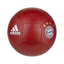 Adidas Unisex-Adult Fc Bayern Club Home Soccer Ball Craft Redfcb True Redwhitered 5