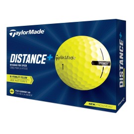 Taylormade Distance+ Yellow Golf Balls