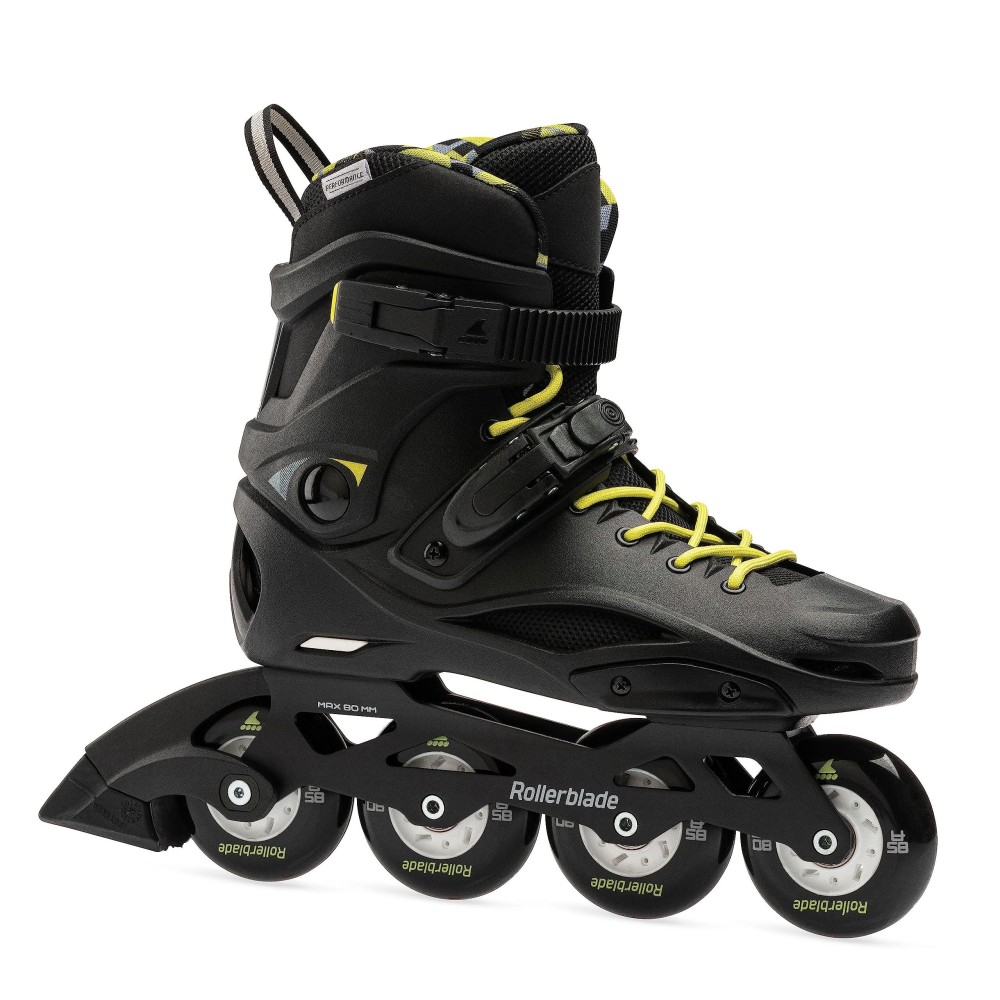 Rollerblade Rb Cruiser 230 Mens Inline Skates Blackneon Yellow