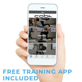 COBA GLUTE Trainer - Full Home Workout System, Core & Booty Exercise Machine, Resistance Band Full Body Trainer