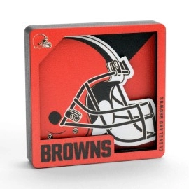 Youthefan Nfl Cleveland Browns 3D Logo Series Magnets