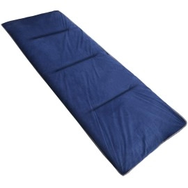 Redcamp Cot Pads For Camping, Soft Comfortable Cotton Sleeping Cot Mattress Pad 75X29, Blue Corduroy