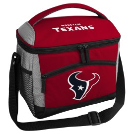 Rawlings NFL Soft Sided Insulated Cooler Bag, 12-Can Capacity, Houston Texans