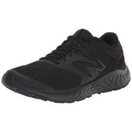 New Balance Womens 520 V7 Running Shoe, Blackblack, 75 Wide