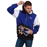 Baltimore Ravens Nfl Warm-Up Windbreaker - Mens - Xxl