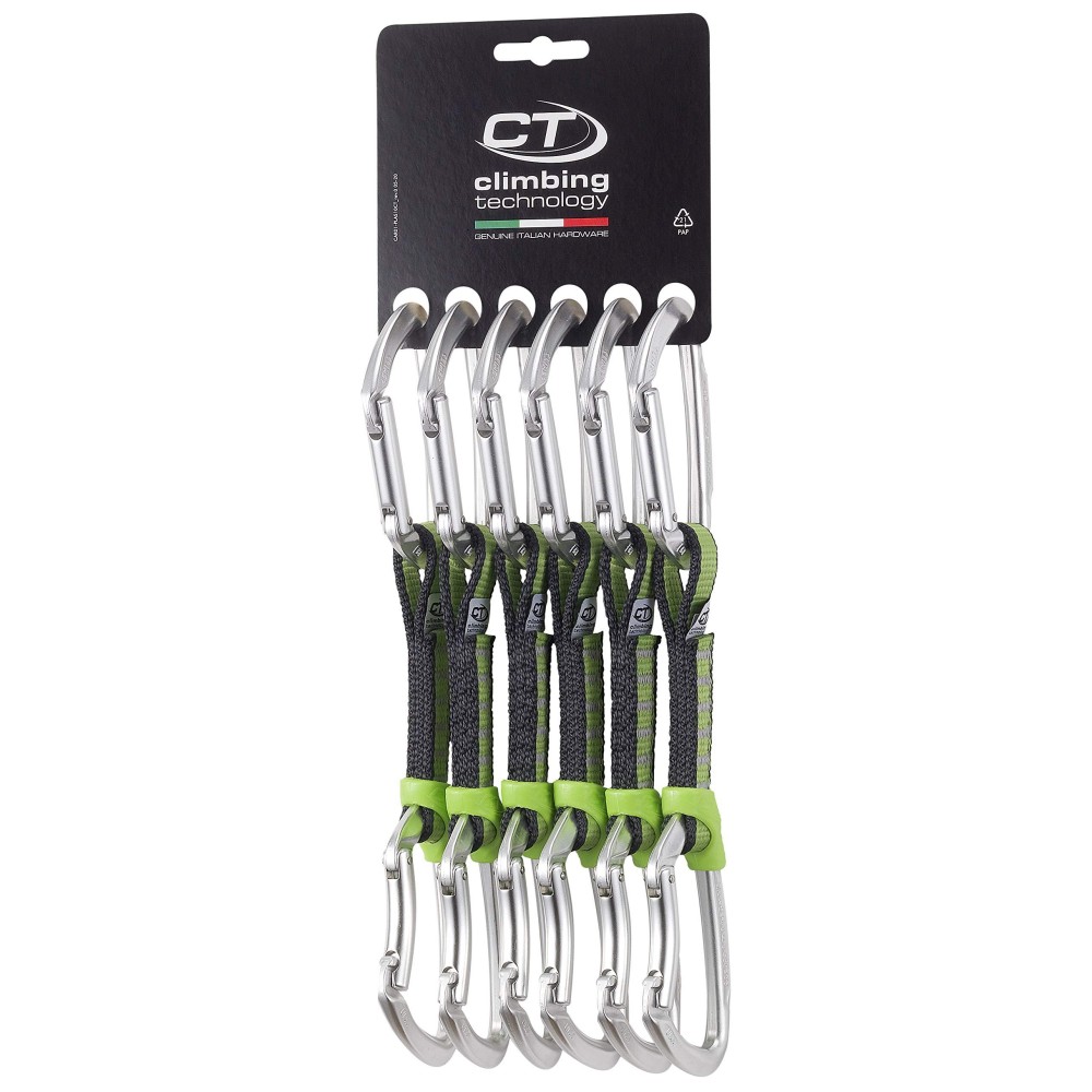 Climbing Technology Lime Set Ny Unisex - Adult, Silver, 12 Cm