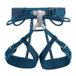 Petzl Adjama Unisex Harness - Adjustable Rock And Ice Climbing Harness For Single And Multi-Pitch Climbs - Blue - S