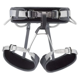 Petzl Corax Harness - Versatile And Fully Adjustable Rock Climbing, Ice Climbing And Mountaineering Harness - Grey - Size 2