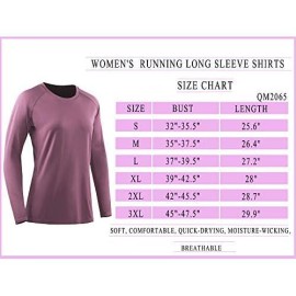 Cadmus Women Long Sleeve Shirt For Running Dry Fit Yoga T-Shirts Slim Fit, 1 Pack, White,Large