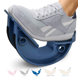 Yes4All Unisex Adult Pvc Yes4All Foot Rocker Calf Stretcher With Options Available, D. Plastic - Navy Unilateral, Pvc Us