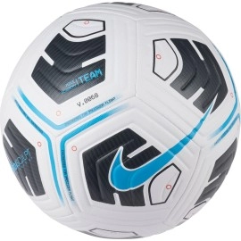 Nike Unisexs Nk Academy - Team Recreational Soccer Ball, Whiteblack(Lt Blue Fury), 3