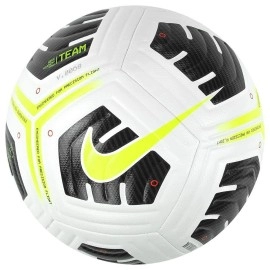 Nike Unisexs Nk Academy - Team Recreational Soccer Ball, Whiteblack(Volt), 5