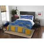 The Northwest Company NFL Los Angeles Chargers Bed in a Bag Set, Twin, Rotary