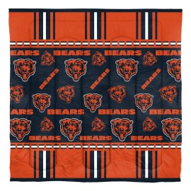 The Northwest Company NFL Chicago Bears Bed in a Bag Set, Twin, Rotary