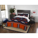 Northwest NFL Denver Broncos Unisex-Adult Bed in a Bag Set, Queen, Rotary