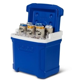 Igloo 12-16 Qt Profile Hardsided Insulated Lunch Cooler, 16 Qt Blue