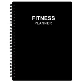 Fitness Journal for Women & Men - A5 Workout Journal/Planner to Track Weight Loss, GYM, Bodybuilding Progress - Daily Health & Wellness Tracker