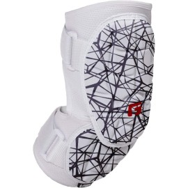 G-Form Elite 2 Batters Baseball Elbow Guard - Elbow Pads - Forearm Guards - White Prism, Adult Sm