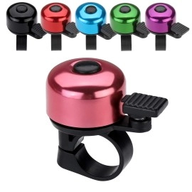 Paliston Bike Bell Bicycle Bell Crisp Sound for Adults Kids Boys Girls Pink