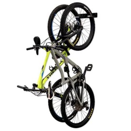 Storeyourboard Blat 2 Bike Vertical Wall Rack, Holds 2 Bikes, Home & Garage Mounted Storage Hooks, Heavy-Duty Solid Metal Max 100 Lbs