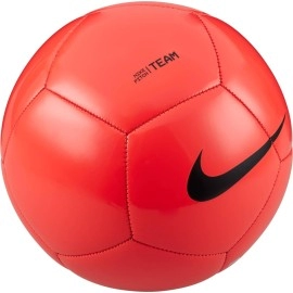 Nike Football Pitch Team Ball, Bright Crimsonblack, Dh9796-635, 5