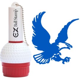 Promarking Ezballstamp Golf Ball Stamp Marker (Blue Eagle)