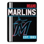 Northwest Company Florida Marlins Walk Off Micro Raschel Throw Blanket