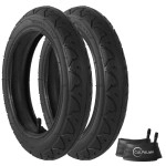 (2 Sets) 12.5 X 2.25 Kids Bike Replacement Tires And Tubes - Compatible With Most 12 Kids Bikes Like Royalbaby, Schwinn, And Dynacraft - Made From Bpa/Latex Free Butyl Rubber