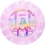 Westside Discs Origio Burst Queen Disc Golf Driver, Men, Women, And Kids, Maximum Distance Frisbee Golf Disc, Great For Beginners And Easy To Throw, 176G, Stamp Color And Burst Pattern Will Vary, Pink