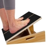 Slant Board For Calf Stretcher Squat Incline Stretch Calf Stretch Knees Foot Rest Adjuatable Wood Wedge For Ankle Leg Heel