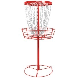 Remix Deluxe Practice Basket For Disc Golf - Red