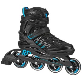 Roller Derby Aerio Q-84 Men's Inline Skates - Black/Blue - Size 11