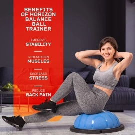 LifePro Half Exercise Ball Trainer -Balance Ball for Exercise- Balance Ball Half Trainer -Stability Ball for Exercise, Full Body Workout Ball- Half Exercise Ball Balance Trainer for Physical Therapy