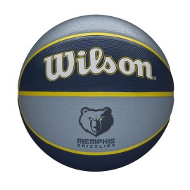 WILSON NBA Team Tribute Basketball - Memphis Grizzlies, Size 7-29.5