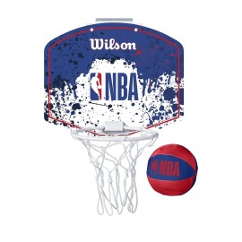 Wilson Nba Team Mini Basketball Hoop - Nba, Redwhiteblue