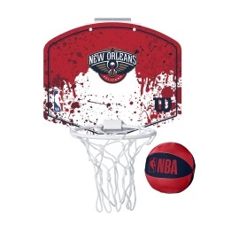 Wilson Nba Team Mini Basketball Hoop - New Orleans Pelicans