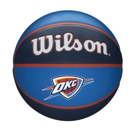 WILSON NBA Team Tribute Basketball - Oklahoma City Thunder, Size 7-29.5