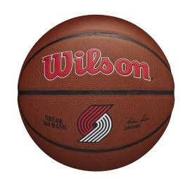 WILSON NBA Team Alliance Basketball - Portland Trail Blazers, Size 7-29.5