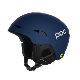 Poc, Obex Mips, Ski And Snowboard Helmet For All-Mountain Riding, Lead Blue Matt, Xss