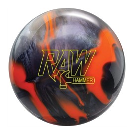 Hammer Raw Bowling Ball- Orangeblack 13Lbs (60-106522-933)