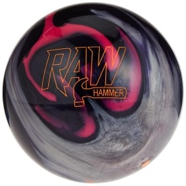 Hammer Unisex Adult Unique Bowling Ball, Purplepinksilver, 15 Us