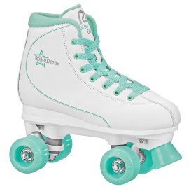 Roller Derby Roller Star 600 Women'S Roller Skates - White/Mint - Size 06