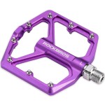 Rockbros Mountain Bike Pedals Mtb Pedals Bicycle Flat Pedals Aluminum 9/16