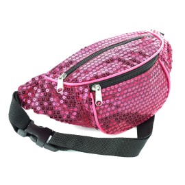Bumbag Waist Fanny Pack Running Belt, Men Women Unisex Bum Bag Adjustable Belt For Outdoors Workout Hiking Gifts For Men Women Festivals Holiday Wear (Pink Leopard Print)